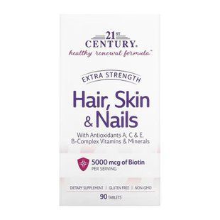 Hair, Skin & Nails Extra Strength - 90 tabs 100-92-4558604-20 фото