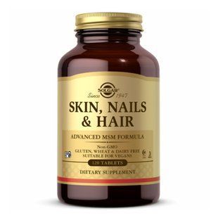 Skin Nails & Hair Advanced MSM - 120 tabs 2022-10-2419 фото
