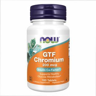 GTF Chromium 200mcg - 250 tabs 2022-10-2365 фото
