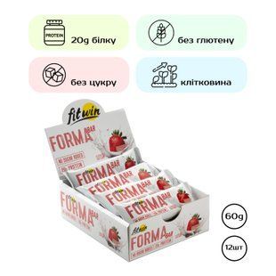 Forma Bar - 12x60g Strawberry yogurt 2022-10-1740 фото