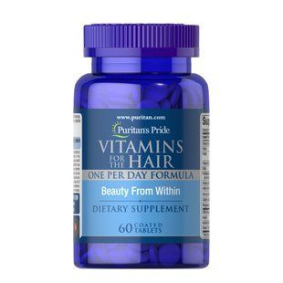 Vitamins for the Hair One per Day Formula - 60 tabs 100-53-1447459-20 фото