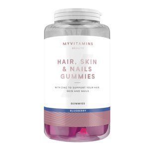 Hair Skin and Nails Gummies - 60 Gummies Blueberry 100-81-1378107-20 фото