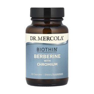 BIOTHIN&reg; Berberine with Chromium - 30 caps 2023-10-5546 фото