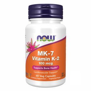 Vitamin K-2 (MK7) 100 mcg - 60 vcaps 2022-10-0461 фото
