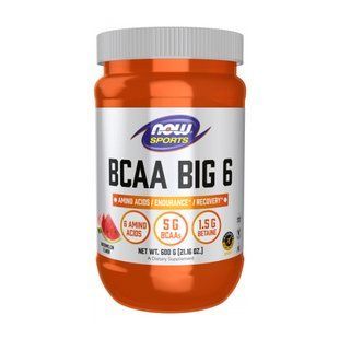 BCAA Big 6 Powder - 600g Watermelon 2023-10-4524 фото