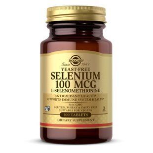 Selenium Yeast-Free 100mcg - 100 tabs 100-11-5311185-20 фото