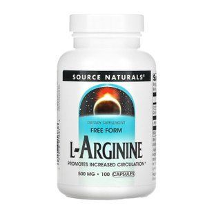 L-Arginine 500 mg - 100 tabs 2023-10-6605 фото
