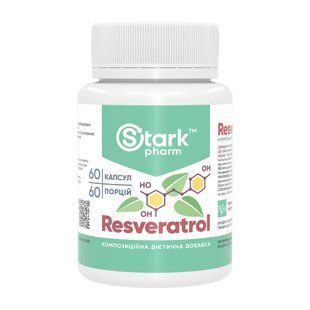 Resveratrol 100mg - 60 caps 2023-10-5484 фото