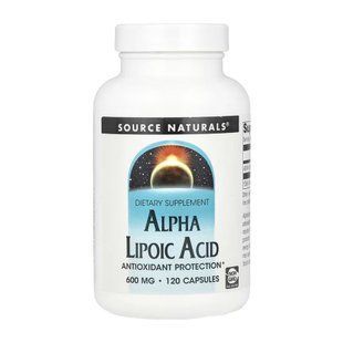 Alpha Lipoic Acid 600 mg - 120 caps 2023-10-6153 фото