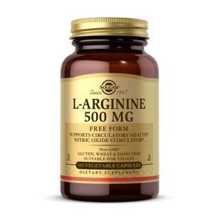 L-Arginine 500mg - 100 vcaps 2023-10-4107 фото