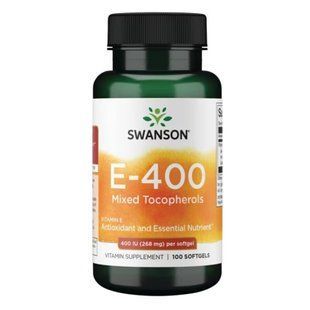 Vitamin E Mixed Tocopherols 400 IU - 100sgels 2022-10-0426 фото